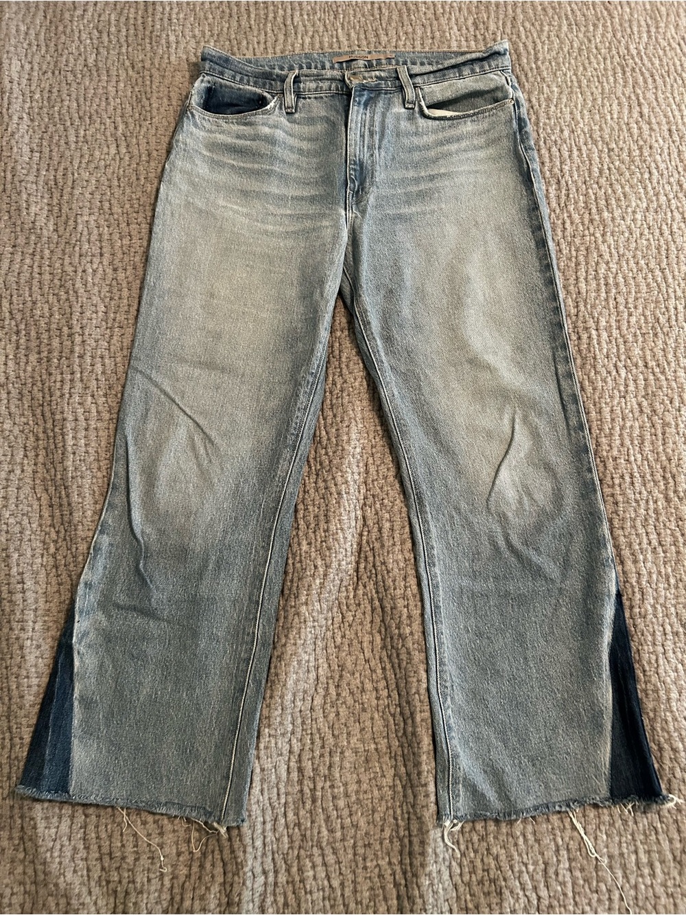 Hudson Barbara Vintage-Style Women’s Faded Blue Jeans